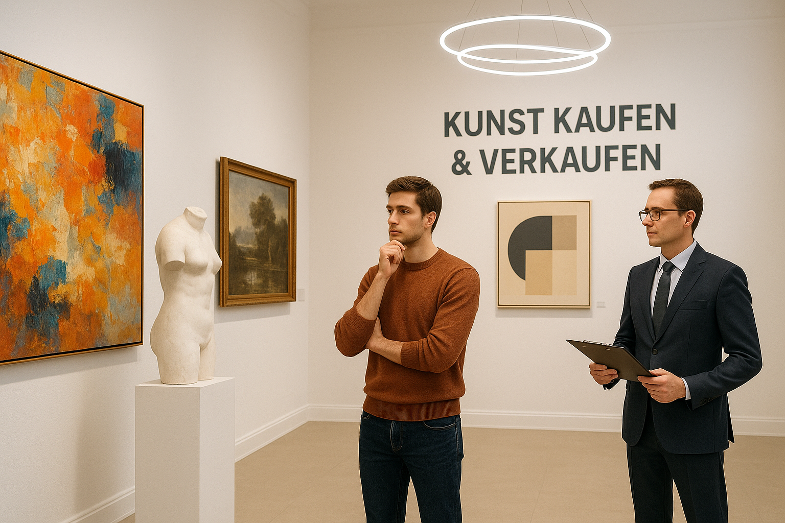 Kunst kaufen und verkaufen
