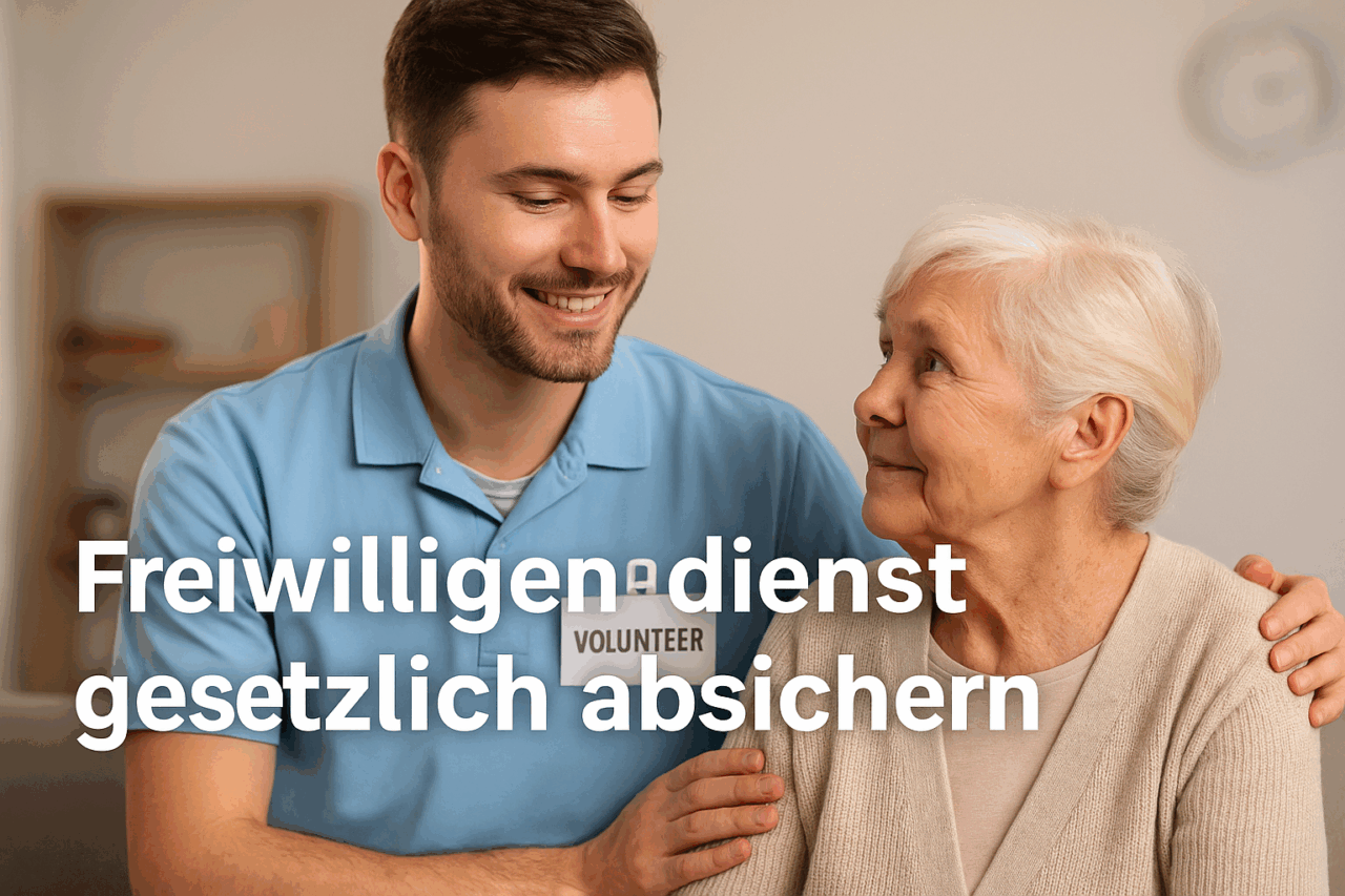 Freiwilligendienst gesetzlich absichern