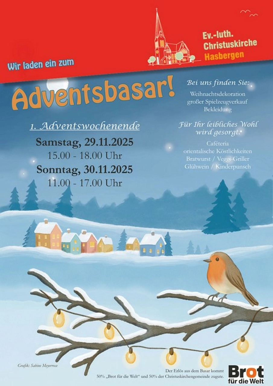 Adventsbasar Christuskirchengemeinde Hasbergen